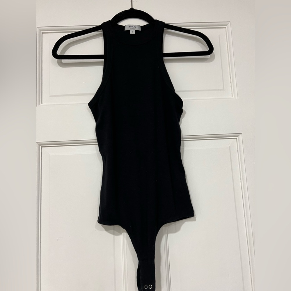 AGOLDE Rianne Bodysuit in Black